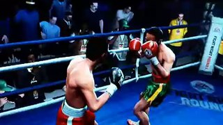fight night round 4: double uppercut knockout