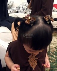 Cantiknya Arsy Addara Pakai Baju Kaftan Kembaran Sama Bunda Ashanty