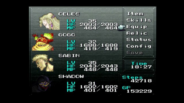 FINAL FANTASY VI [HD] PS3 WALKTHROUGH PART 71 - PHOENIX CAVE