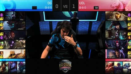 2016 EU LCS Summer - Group Stage - W1D2: Unicorns of Love vs Origen (Game 2)