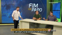 Torcedores do Flamengo e do Palmeiras entram em confronto no Mané Garrincha