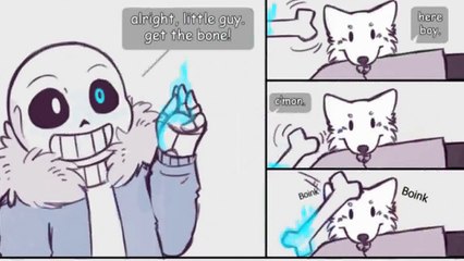 [Undertale Comic Dub] The Annoying Dog Funny Undertale Comic Dub!