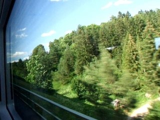 train ride switzerland