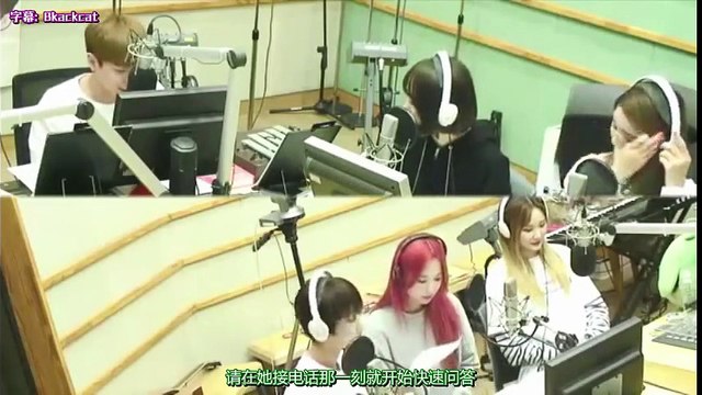 [中字] 160605 EXID Hani和文星MAMAMOO对答片段 Kiss the radio160605 슈키라 EXID 하니 - 마마무 문별 전화연결