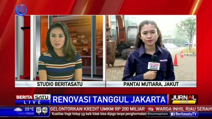 Tanggul di Pantai Mutiara Telah Diperbaiki