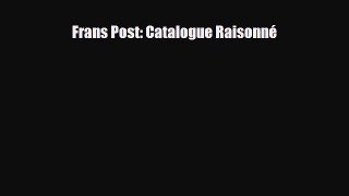[PDF] Frans Post: Catalogue Raisonné Read Online