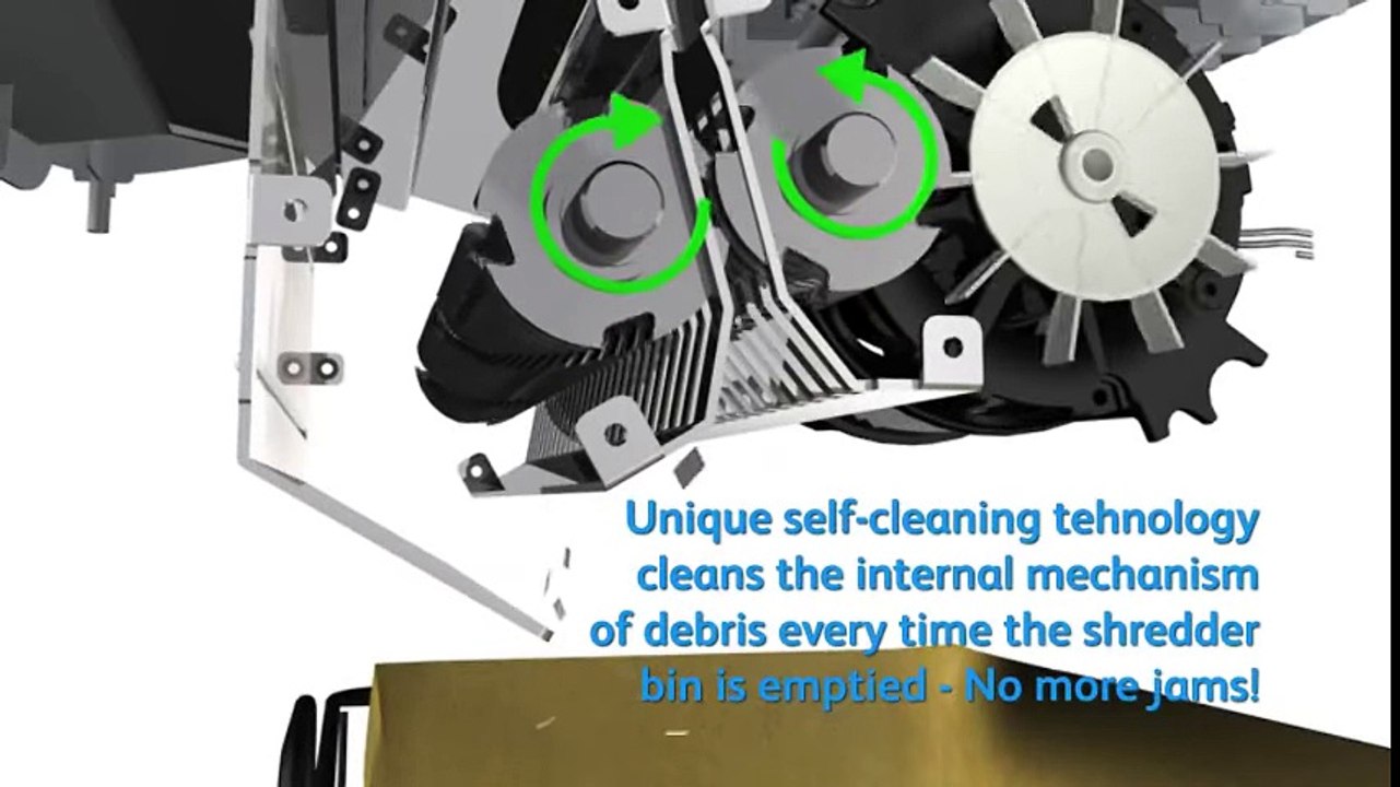 Máy hủy giấy GBC Auto+ 500X - ペーパーシュレッダーGBC Auto+ 500X Shredder from ACCO Brands