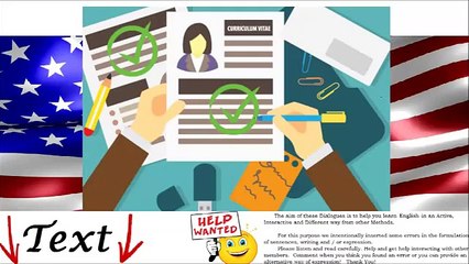 Job Interview in English Practice Conversation - Apply for a Position - Apprendre l'Anglais Dialogue