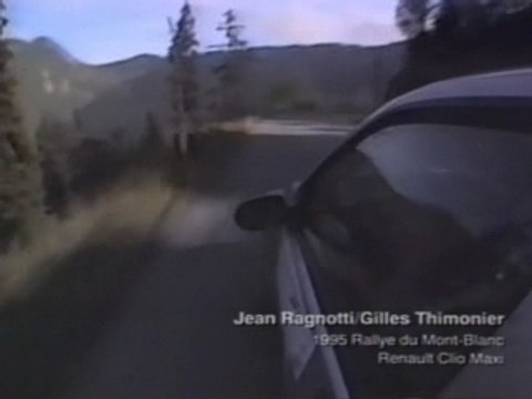 2_Ragnotti - Renault Clio Maxi - Rallye Mont Blanc