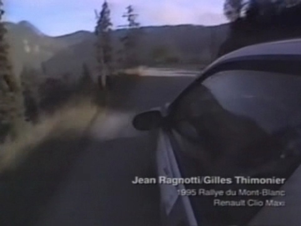2_Ragnotti - Renault Clio Maxi - Rallye Mont Blanc
