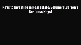 EBOOKONLINE Keys to Investing in Real Estate: Volume 1 (Barron's Business Keys) READONLINE