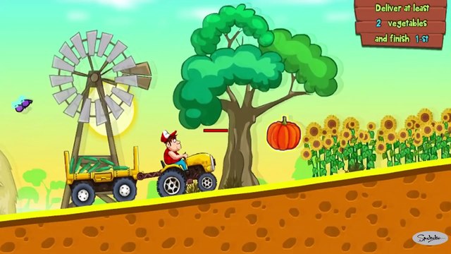 Cars cartoons for kids. Crazy Racers. Race in the village. Learning for children. Tiki Taki Games
