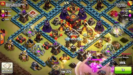 Clash of clans - Kings rock vs War imperium (clan wars)