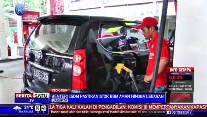 Menteri ESDM Pastikan Stok BBM Aman Hingga Lebaran