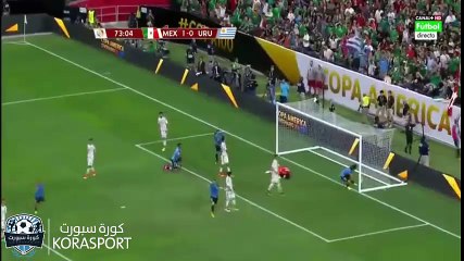 اهداف مباراه المكسيك ضد أوروجواي