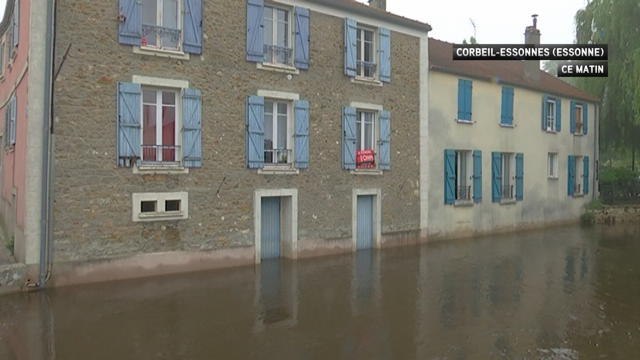Inondations : l'Essonne continue de monter - Le 06/06/2016 à 14h00