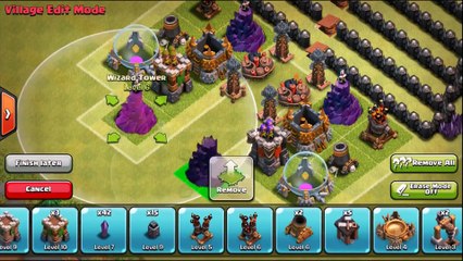 Clash Of Clans   INCREDIBLE 3D TROLL BASE! A MUST WATCH!    THE KINGS THRONE