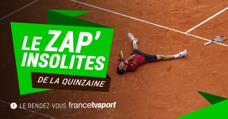Terre, Djokovic, pluie : le zap des moments insolites de Roland-Garros 2016