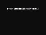 EBOOKONLINE Real Estate Finance and Investments BOOKONLINE