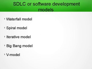 A Quick Guide for Basics Of SDLC