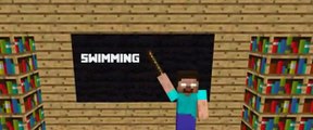 Monster School: Girls vs Boys Swimming Challenge - Minecraft Animation