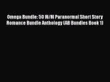 Download Omega Bundle: 50 M/M Paranormal Short Story Romance Bundle Anthology (AB Bundles Book
