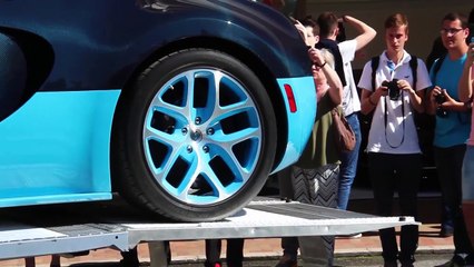 Bugatti Veyron Delivery in Monaco Street