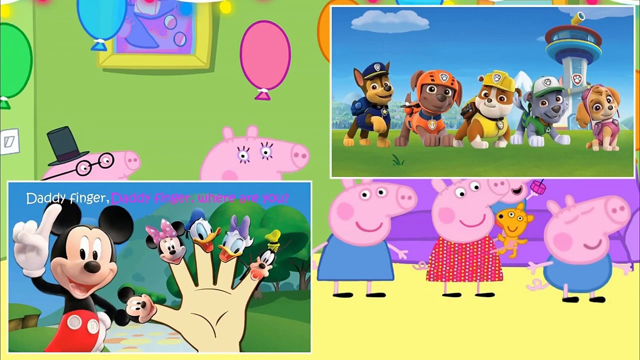 Peppa Pig Finger Family Nurserty - #peppa pig - #Finger Family