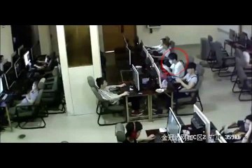 Joven Electrocutado en Ciber Cafe