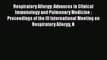 Read Respiratory Allergy: Advances in Clinical Immunology and Pulmonary Medicine : Proceedings