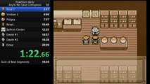 Pokemon Red any% no save corruption in 19:27