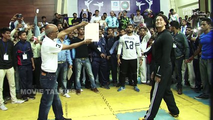 Tiger Shroff's Live STUNTS Training For Baaghi LEAKED,tiger shroff,online training software