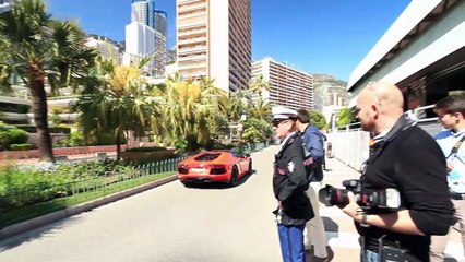 Lamborghini Aventador Busted The Cop
