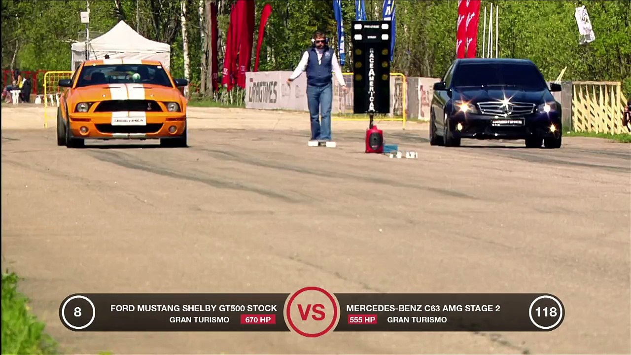 Supercharged 426 SRT8 VS Shelby GT500