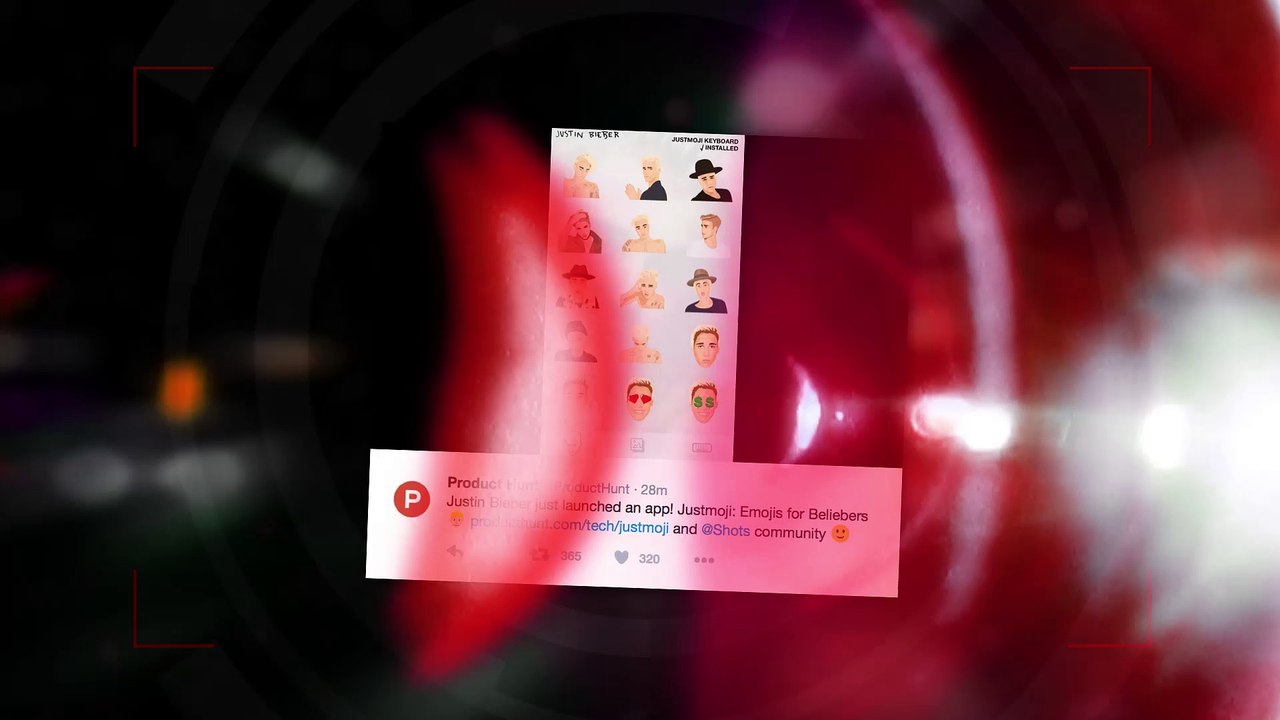 Justin Bieber bringt seine 'Justmoji' Emojis heraus