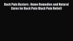 Download Back Pain Busters : Home Remedies and Natural Cures for Back Pain (Back Pain Relief)
