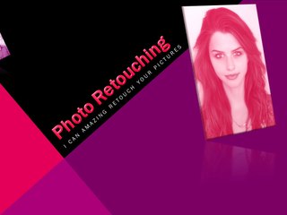Photo Retouching and enhancement