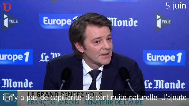 Primaire : François Baroin n’a pas confiance en Juppé et choisit Sarkozy