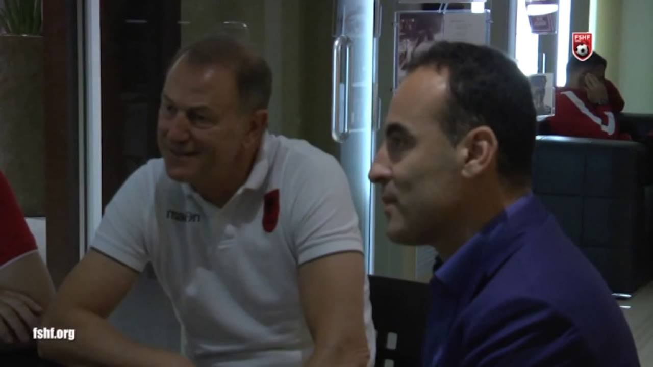 Euro 2016 - Kryeministri Rama viziton kombëtaren në Bergamo përpara nisjes në Francë