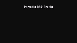 Download Book Portable DBA: Oracle ebook textbooks
