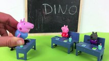 ❤ Peppa Pig ❤ ABC   Math Classroom Toy Set Miss Gazelle Danny Dog Juguetes Peppa Colegio M