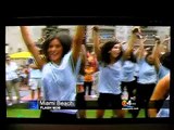 Channel 4 News Coverage JMarcos Videosync Flash Mob Dance Lincoln Road Mall Miami Beach FL