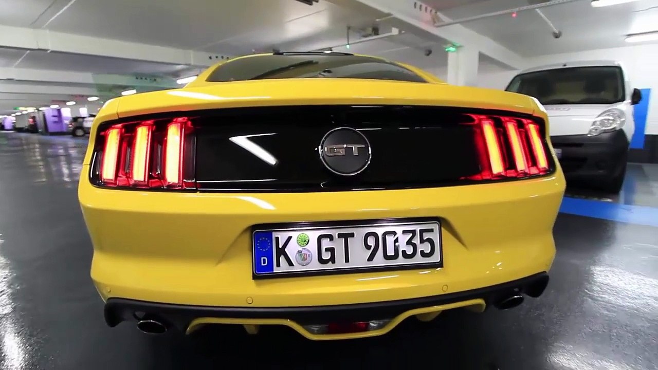 Supercar 2016 Ford Mustang GT V8 5.0 Exhaust Revs, On Board