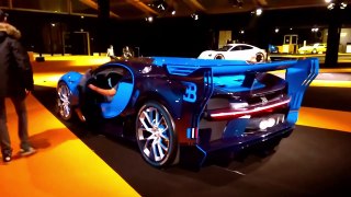 Supercar Bugatti Vision Gran Turismo Start Up & SOUND