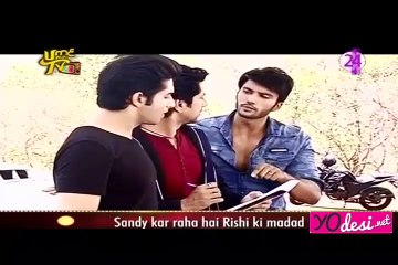Rishi Sandy bane Dost - Kasam 6th june 2016