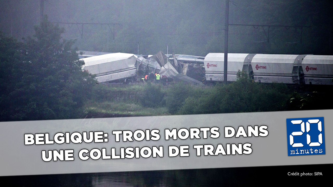 Une collision entre deux trains aurait fait au moins trois morts en Belgique