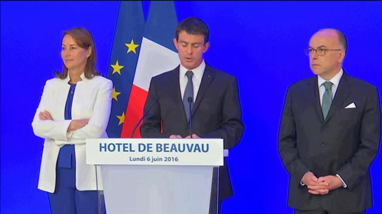 Inondations : Manuel Valls annonce la mise d'un "fond d'extrême urgence" pour les sinistrés - Le 06/06/2016 à 10h03