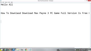 Max Payne 3 PC Game Full Version Is Free Here LATEST Review By UGetpc.com