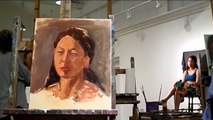 Time Lapse Portrait Painting   Oil on Canvas