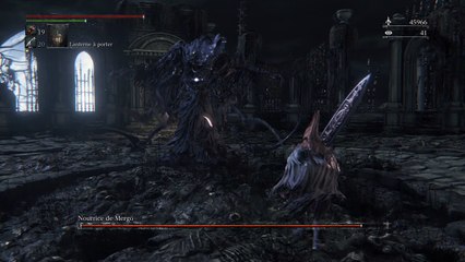 Bloodborne boss nourrice de Mergo